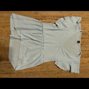 Light Blue Women's Top